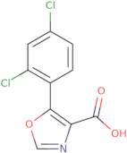 5-(2,4-Dichlorophenyl)oxazole-4-carboxylicacid