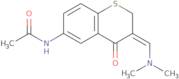 N-[3-[(Dimethylamino)methylene]-3,4-dihydro-4-oxo-2H-1-benzothiopyran-6-yl]acetamide