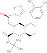 (3S,4AS,8aS)-2-((2R)-2-((4S)-4,5-dihydro-2-(3-hydroxy-2-methylphenyl)-4-oxazolyl)-2-hydroxyethyl)-N-(1,1-dimethylethyl)decahydro-3-i soquinolinecarboxamide