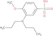 2-(N,N-Dipropyl)amino anisole-4-sulfonicacid