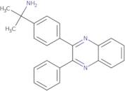α,α-Dimethyl-4-(3-phenyl-2-quinoxalinyl)benzenemethanamine