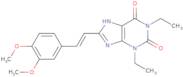 8-[(1E)-2-(3,4-Dimethoxyphenyl)ethenyl]-1,3-diethyl-3,9-dihydro-1H-purine-2,6-dione