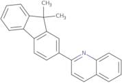 2-(9,9-Dimethyl-9-h-floren-2-yl)quinoline