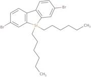 2,7-Dibromo-9,9'-dihexyl-9H-9-dibenzosilane