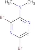 3,5-Dibromo-N,N-dimethylpyrazinamine