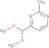 4-(Dimethoxymethyl)-2-methylpyrimidine