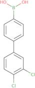 (3',4'-Dichloro-[1,1'-biphenyl]-4-yl)boronic acid