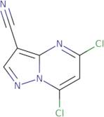 5,7-Dichloropyrazolo[1,5-a]pyrimidine-3-carbonitrile