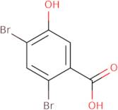 2,4-Dibromo-5-hydroxybenzoic acid