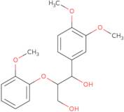 1-(3,4-Dimethoxyphenyl)-2-(2-methoxyphenoxy)propane-1,3-diol