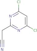 2-(4,6-Dichloropyrimidin-2-yl)acetonitrile