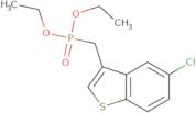 Diethyl [(5-chloro-1-benzothiophen-3-yl)methyl]phosphonate