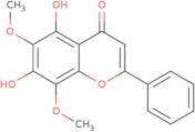 5,7-Dihydroxy-6,8-dimethoxy-2-phenyl-4H-chromen-4-one