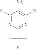 4,6-Dichloro-2-trifluoromethyl-pyrimidin-5-ylamine