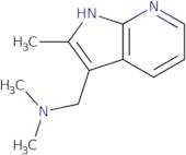 N,N-Dimethyl(2-methyl-1H-pyrrolo[2,3-b]pyridin-3-yl)methanamine