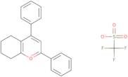 2,4-Diphenyl-5,6,7,8-tetrahydrochromenyliumtrifluoromethanesulfonate