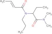 (E)-N-[1-(Dimethylcarbamoyl)propyl]-N-propyl-but-2-enamide