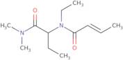 N-[1-(Dimethylcarbamoyl)propyl]-N-ethyl-but-2-enamide