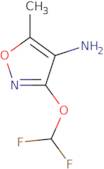 3-(Difluoromethoxy)-5-methyl-1,2-oxazol-4-amine