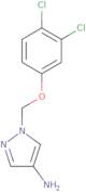 1-[(3,4-Dichlorophenoxy)methyl]-1H-pyrazol-4-amine