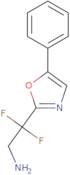 2,2-Difluoro-2-(5-phenyl-1,3-oxazol-2-yl)ethan-1-amine