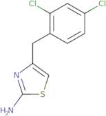 4-[(2,4-Dichlorophenyl)methyl]-1,3-thiazol-2-amine