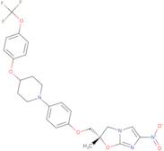 (2S)-2,3-Dihydro-2-methyl-6-nitro-2-[[4-[4-[4-(trifluoromethoxy)phenoxy]-1-piperidinyl]phenoxy]m...