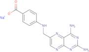 4-(N-[2,4-Diamino- 6- pteridinylmethyl] amino) benzoic acid sodium salt