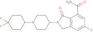 2-(1-(4,4-Difluorocyclohexyl) piperidin- 4- yl) - 6- fluoro- 3- oxoisoindoline- 4- carboxamide