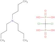 (Dichloromethylene)bis[phosphonic acid] mono(tributylamine) salt