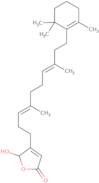 4-[(3E,7E)-4,8-Dimethyl-10-(2,6,6-trimethyl-1-cyclohexen-1-yl)-3,7-decadien-1-yl]-5-hydroxy-2(5H)-…