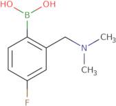 (2-((Dimethylamino)methyl)-4-fluorophenyl)boronic acid