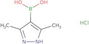 (3,5-Dimethyl-1H-pyrazol-4-yl)boronic acid hydrochloride