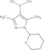 3,5-Dimethyl-1-(THP)pyrazole-4-boronic acid