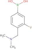 4-((diMethylaMino)Methyl)-3-fluorophenylboronic acid