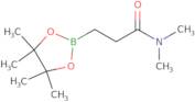 2-(Dimethylaminocarbonyl)ethylboronic acid, pinacol ester