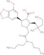 (2R,3S,4R)-1-[2-(Dibutylamino)-2-oxoethyl]-2-(2,2-dimethylpentyl)-4-(7-methoxy-1,3-benzodioxol-5...