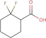 2,2-Difluorocyclohexane-1-carboxylic acid