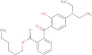 2-[4-(Diethylamino)-2-hydroxybenzoyl]benzoic acid hexyl ester