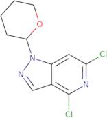 4, 6- Dichloro- 1- (tetrahydro- 2H- pyran- 2- yl) -1H- Pyrazolo[4, 3- c] pyridine