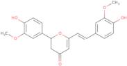 2,3-Dihydro-2-(4-hydroxy-3-methoxyphenyl)-6-[(1e)-2-(4-hydroxy-3-methoxyphenyl)ethenyl]-4H-pyran-4-one