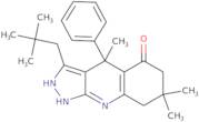 3- (2, 2-Dimethylpropyl) - 1, 2, 4, 6, 7, 8- hexahydro- 4, 7, 7- trimethyl- 4- phenyl-5H- Pyrazo...