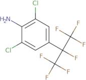 2,6-Dichloro-4[1,2,2,2,-tetrafluoro-1-(trifluoromethyl)ethyl]aniline