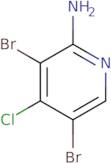 3,5-Dibromo-4-chloropyridin-2-amine