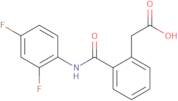 2-(2-(N-(2,4-Difluorophenyl)carbamoyl)phenyl)acetic acid