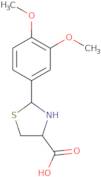 2-(3,4-Dimethoxyphenyl)-1,3-thiazolidine-4-carboxylic acid