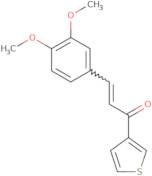 3-(3,4-Dimethoxyphenyl)-1-(3-thienyl)prop-2-en-1-one