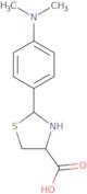 2-(4-(Dimethylamino)phenyl)-1,3-thiazolidine-4-carboxylic acid