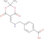 4-((((4,4-Dimethyl-2,6-dioxo-3,5-dioxanylidene)methyl)amino)methyl)benzoic acid