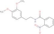 N-(2-(3,4-dimethoxyphenyl)ethyl)(2-nitrophenyl)formamide